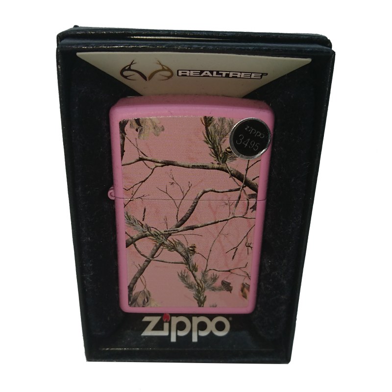 Zippo Real Tree Pink Legacy Wine and Spirits